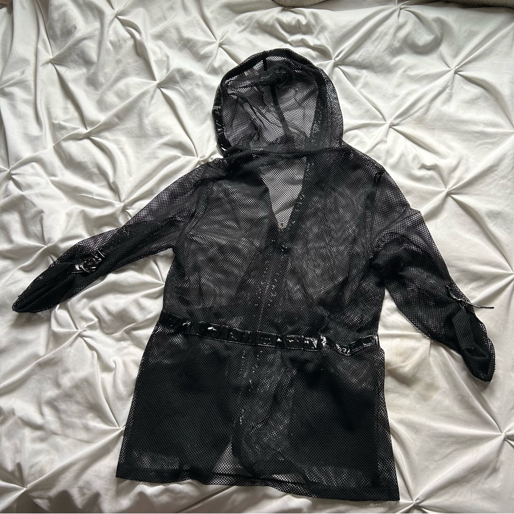 Black Mesh Jacket - Picture 3 of 4